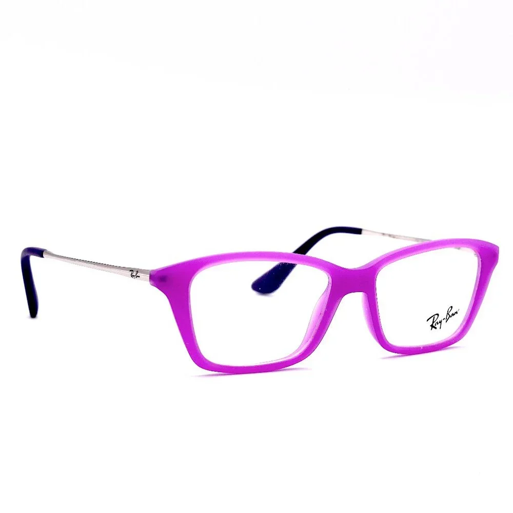 RAY-BAN JUNIOR RB1540 3620 VIOLET MATTE EYEGLASSES AUTHENTIC FRAME 46-14